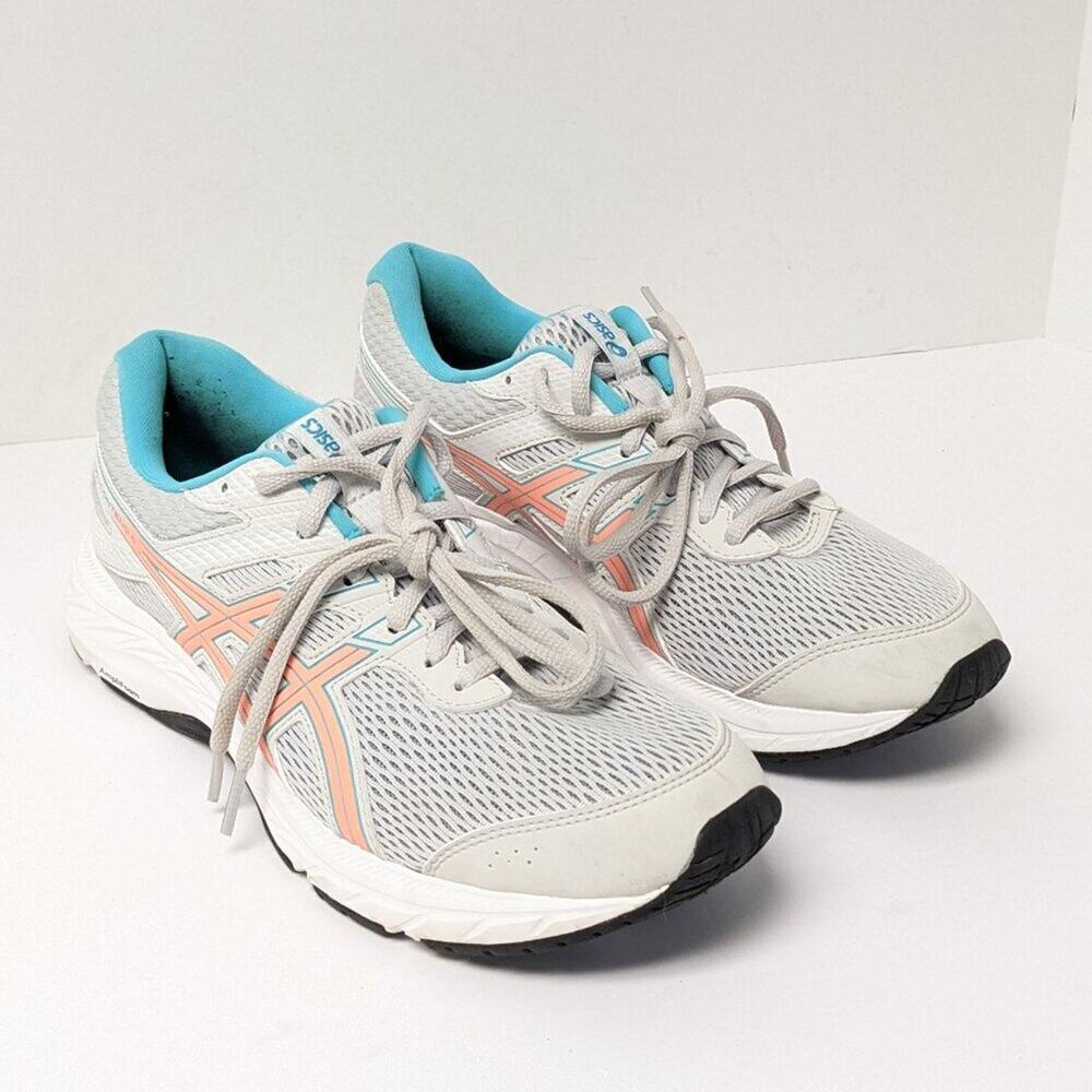 Asics Gel-Contend 6 Running Shoes, Grey, Women's 9 M